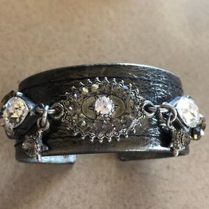 Otazu leather cuff bracelet